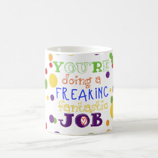 Trabalho fantástico Freaking - caneca do