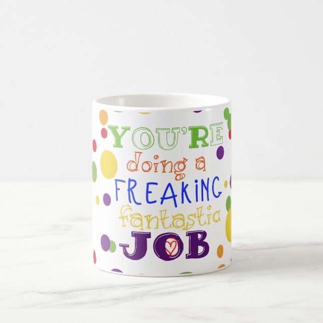 Trabalho fantástico Freaking - caneca do (Centro)