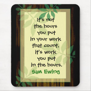 Trabalho Mousepad inspirador