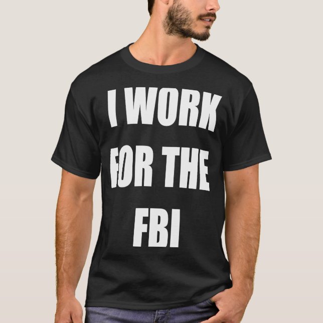 Trabalho para as Camisetas do FBI (Frente)
