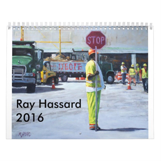 Trabalhos de arte 2016 do calendário de Hassard do (Capa)