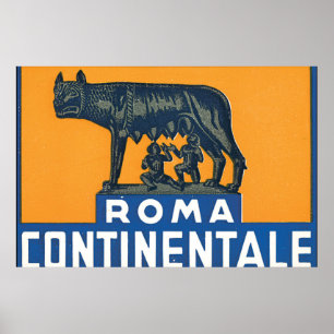 Trabalhos de arte do poster de viagens de Roma