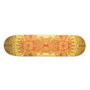 Trabalhos de arte radiais psicadélicos: Skate