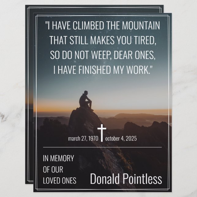 Trabalhos de salvação (Frente/Verso)