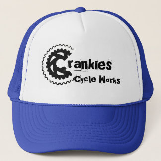 Trabalhos do ciclo de Crankies, boné do camionista