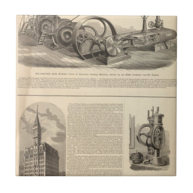 Trabalhos do ferro de Delamater (Frente)