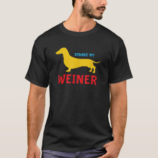 Traçar minha Camisetas engraçadas Weiner