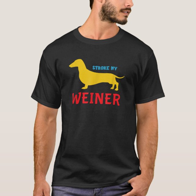 Traçar minha Camisetas engraçadas Weiner (Frente)