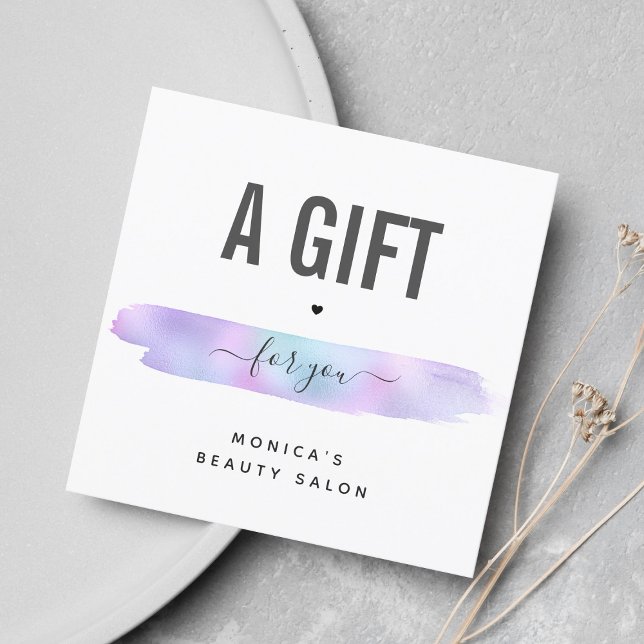 Traço Iridescente De Pincel Adicionar Logotipo Bel (Criador carregado)