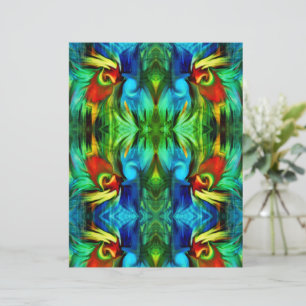 Traços Coloridos do Pincel Abstrato Livro Verde