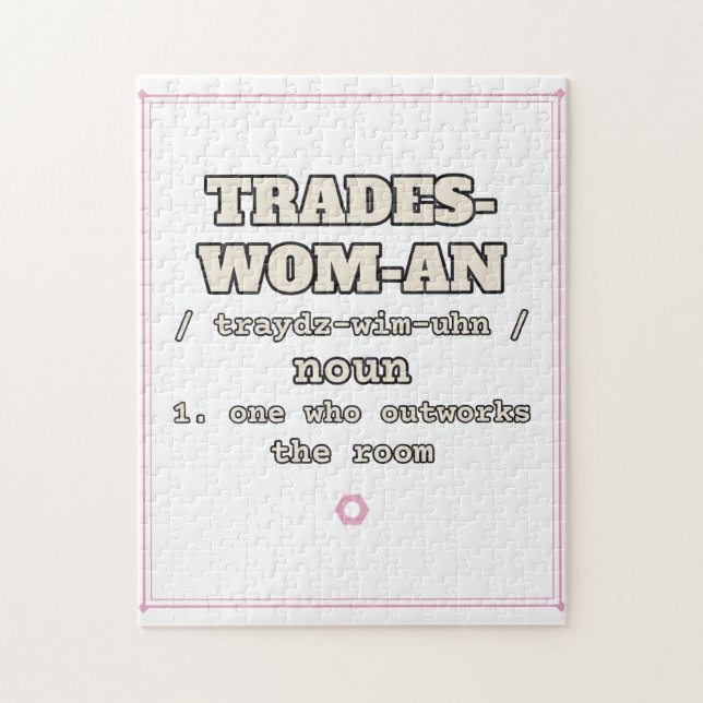 Trades-Wom-An — Quebra-cabeça (Vertical)