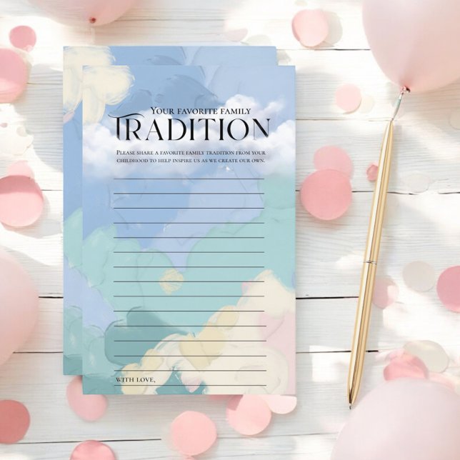 Tradição da Família de Chás de fraldas Cloud Nine (Criador carregado)