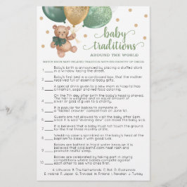 Tradição De Bebês Ao Redor Do Jogo Mundial