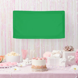 Tradicional - Banner verde brilhante