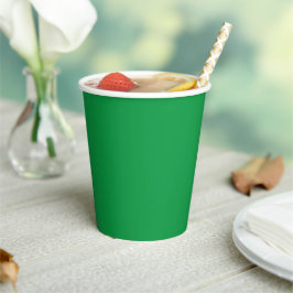 Tradicional - Bright Green Paper Cups