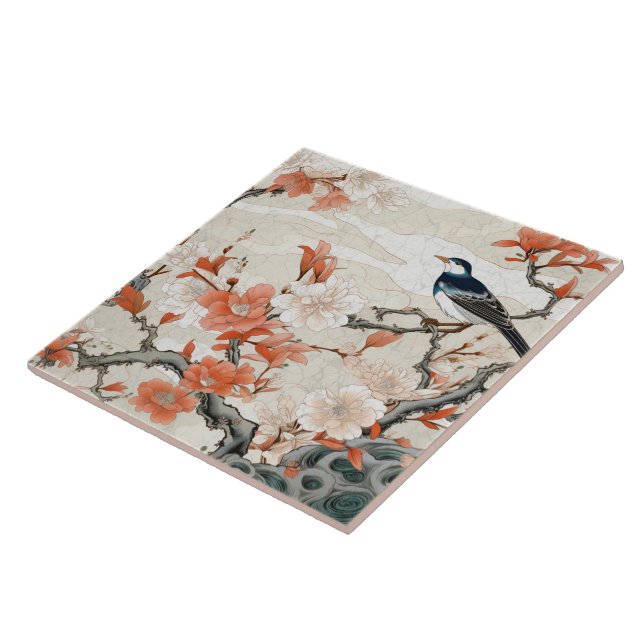 Tradicional Japão Kutani Art 2.º Ornamental (Lateral)