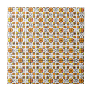 Tradicional letão - símbolo SUN - padrão geomé