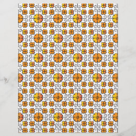 Tradicional letão - símbolo SUN - padrão geométric