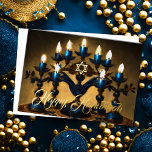 Tradicional Vintage Menorah Happy Hanukkah<br><div class="desc">Tradicional Vintage Menorah Happy Hanukkah</div>