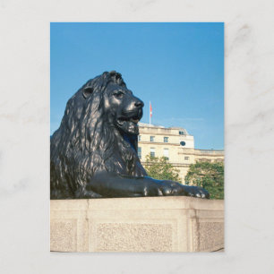 Traffic Lion Square Lion, cartão postal britânico 