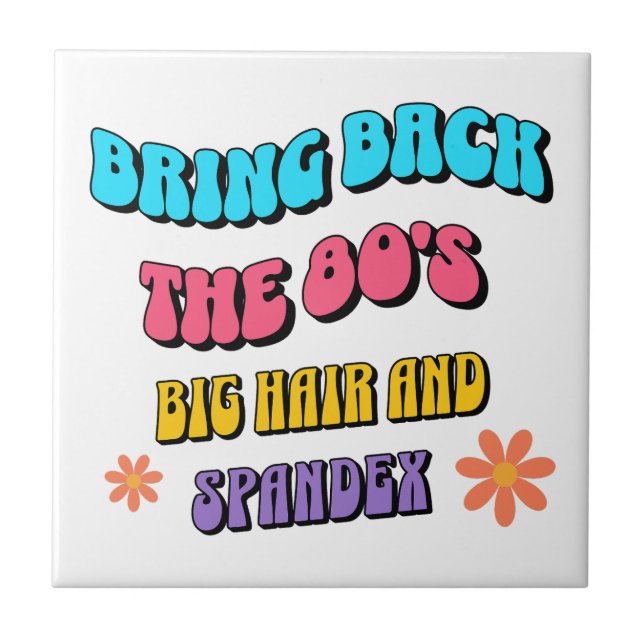 Traga de volta os anos 80 (Frente)