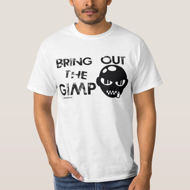 Traga para fora ao Gimp a camisa branca (Frente)