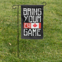 Traga sua bandeira canadense de jogo