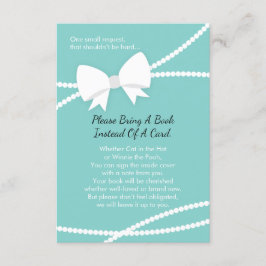 Traga um cartão de livro, Chá de fraldas, ovo de R