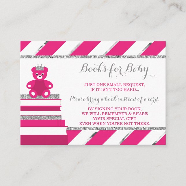 Traga Um Cartão De Livro, Pequena Princesa, Faux G (Frente)