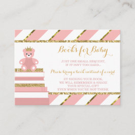 Traga Um Cartão De Livro, Pequena Princesa, Faux G