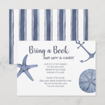 Traga um livro e não um cartão