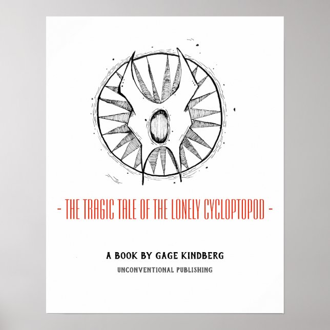 Trágica história do Solitário Cycloptopod Poster (Frente)