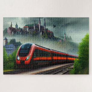Train Jigsera Quebra-cabeça