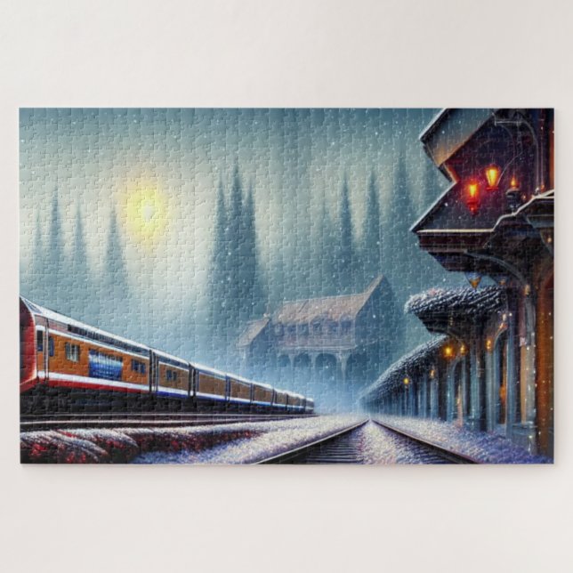 Train Jigsera Quebra-cabeça (Horizontal)