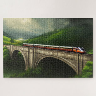 Train Jigsera Quebra-cabeça