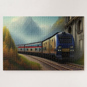 Train Jigsera Quebra-cabeça