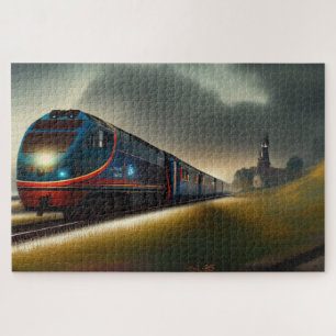 Train Jigsera Quebra-cabeça
