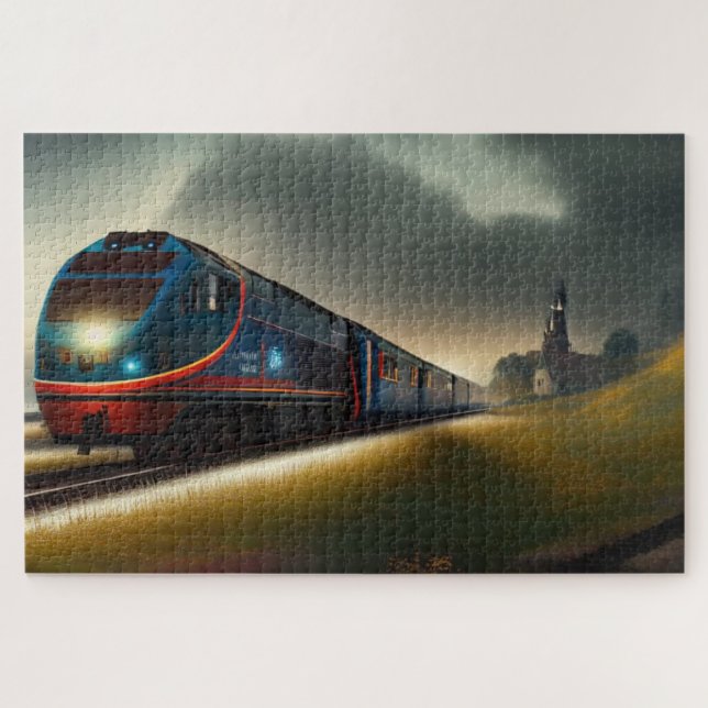 Train Jigsera Quebra-cabeça (Horizontal)