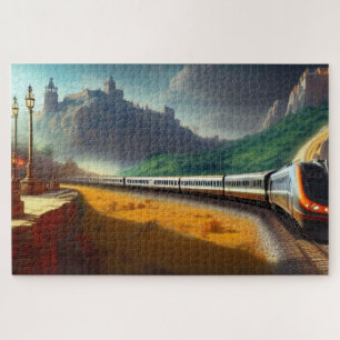 Train Jigsera Quebra-cabeça