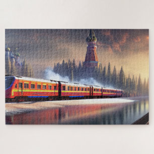 Train Jigsera Quebra-cabeça