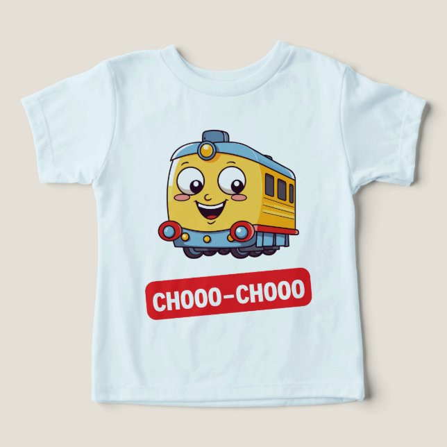 Train Toddler T-shirt (Design frontal)