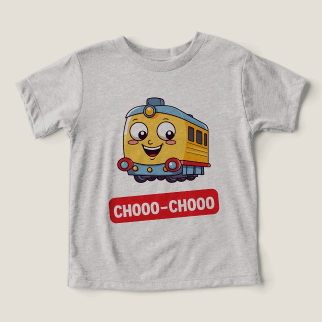 Train Toddler T-shirt (Design frontal)