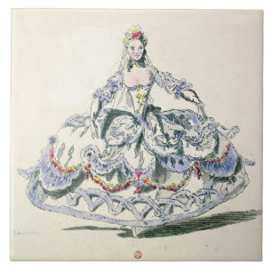 Traje da ópera, da coleção de Plaisirs dos menu