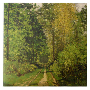 Trajeto arborizado de Claude Monet