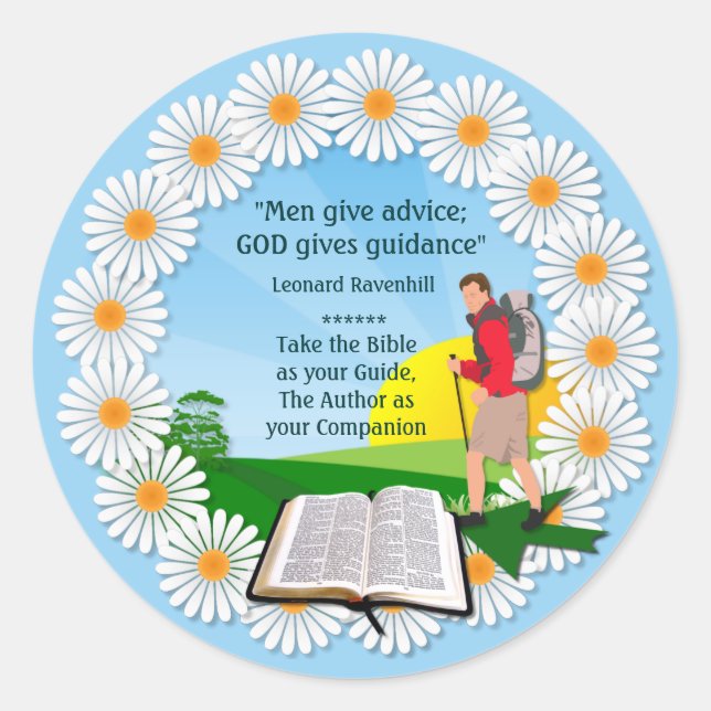 Trajetória Segura ~ Adesivos Redondos # 2 (Frente)