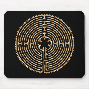 Trajetos escuros Mousepad da pérola do labirinto