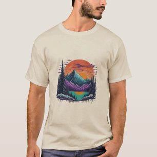 Tranquilidade em Frost - Uma Camisa T de Paisagem