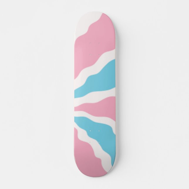trans swirl style skateboard (Frente)