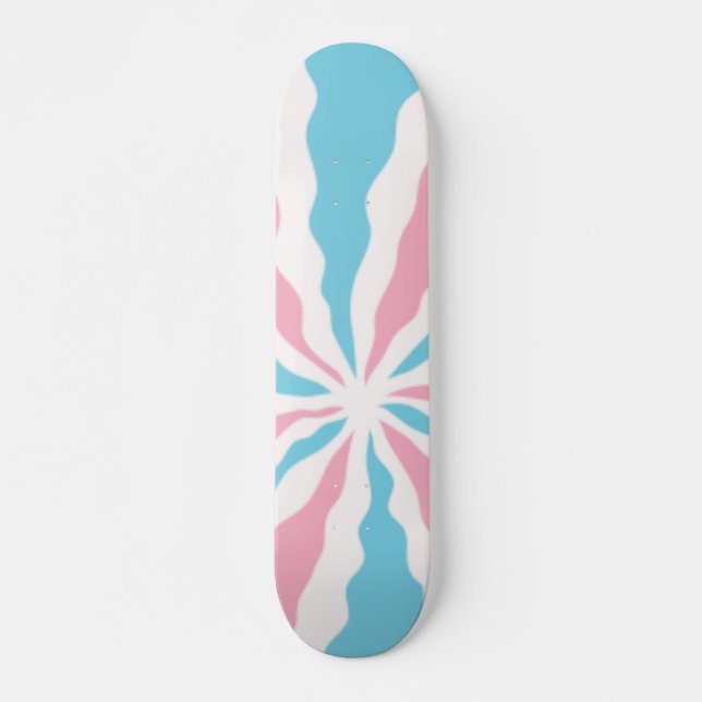 trans swirl style skateboard (Frente)