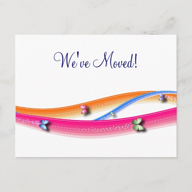 Transferência de Rodovia de Borboleta Cartões Post (Frente)